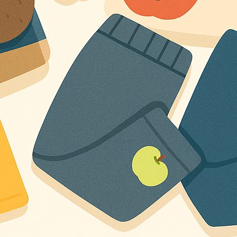 ベイビーチアー2026福袋のリンゴパンツ