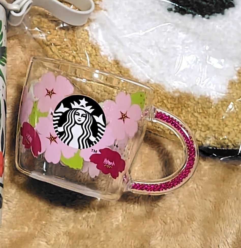 スターバックス福袋2025の開封画像：SAKURA2024ビーズマグ